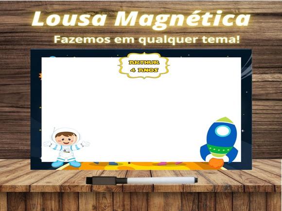 Lousa Magnética Astronauta com Embalagem