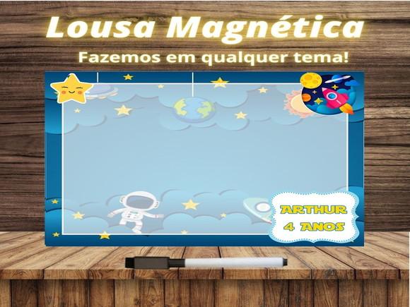Lousa Magnética Astronauta com Embalagem