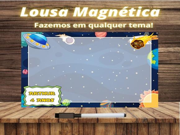 Lousa Magnética Astronauta com Embalagem