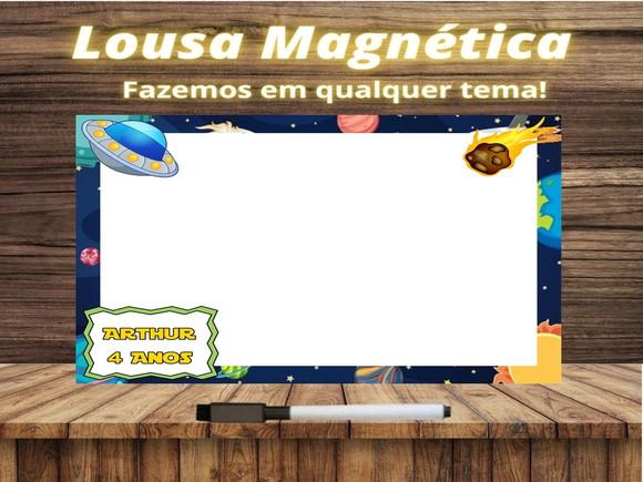 Lousa Magnética Astronauta com Embalagem