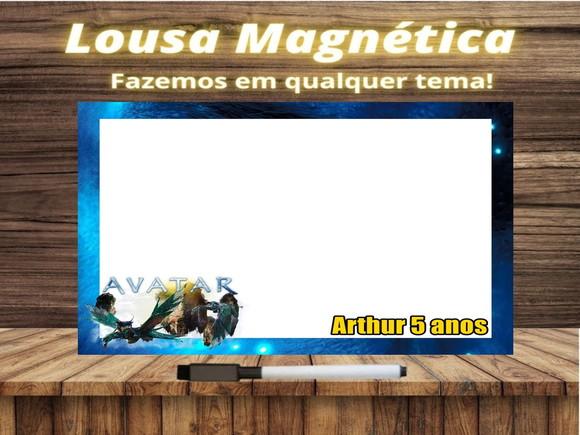 Lousa Magnética Avatar com Embalagem