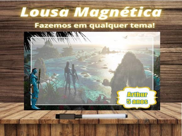 Lousa Magnética Avatar com Embalagem