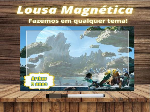 Lousa Magnética Avatar com Embalagem
