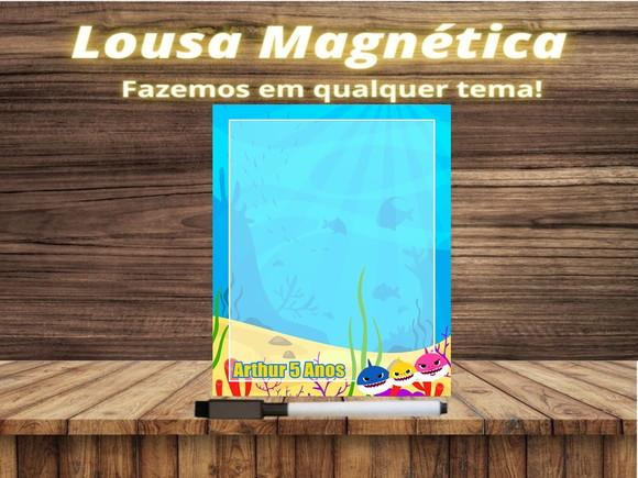 Lousa Magnética Baby Shark com Embalagem