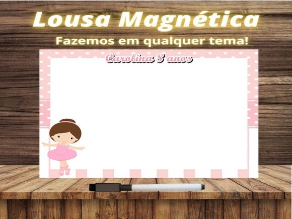 Lousa Magnética Bailarina com Embalagem