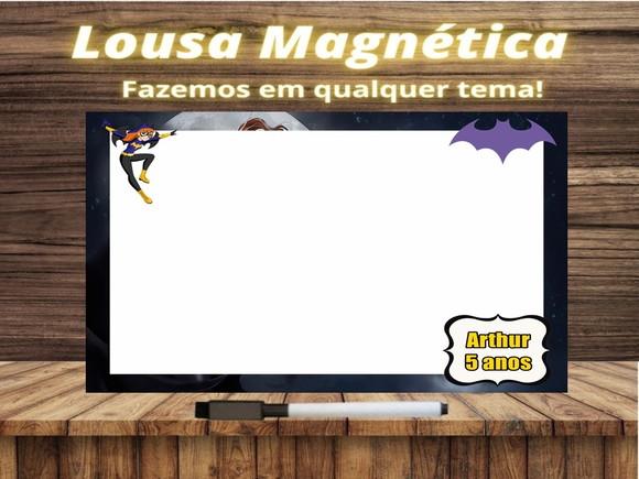 Lousa Magnética Batgirl com Embalagem