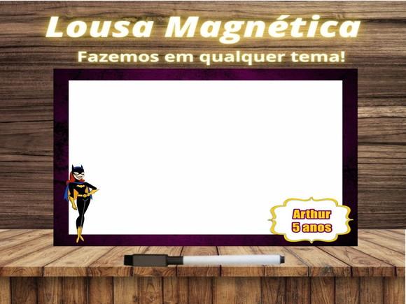 Lousa Magnética Batgirl com Embalagem
