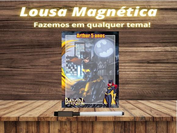 Lousa Magnética Batgirl com Embalagem