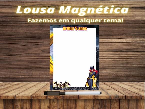 Lousa Magnética Batgirl com Embalagem