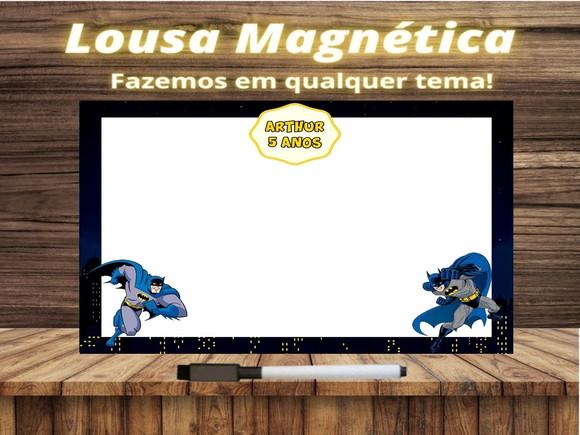 Lousa Magnética Batman com Embalagem