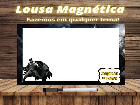 Lousa Magnética Batman com Embalagem