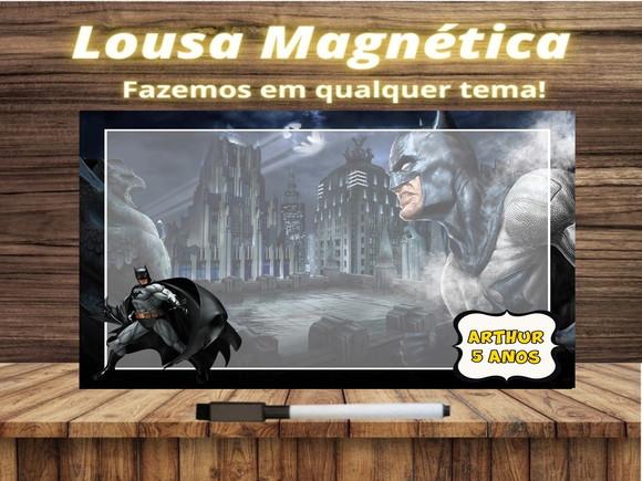 Lousa Magnética Batman com Embalagem