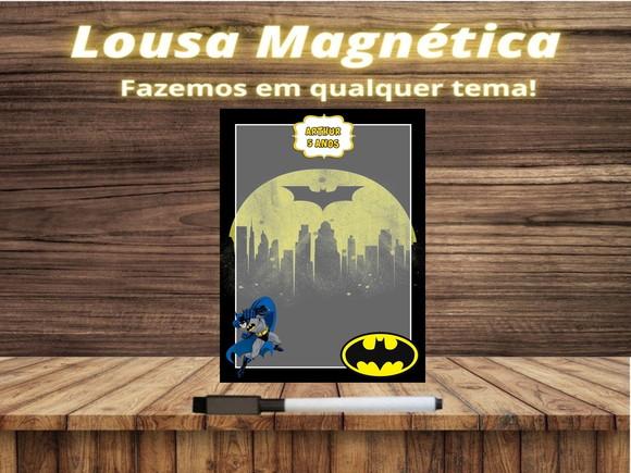 Lousa Magnética Batman com Embalagem