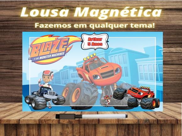 Lousa Magnética Blaze com Embalagem