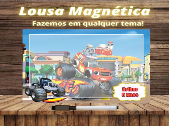 Lousa Magnética Blaze com Embalagem