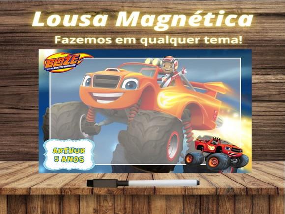 Lousa Magnética Blaze com Embalagem