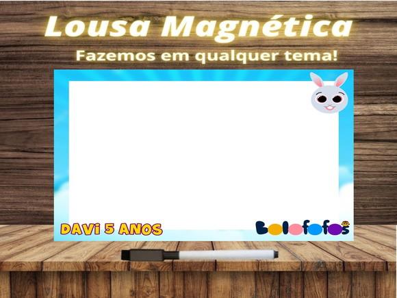 Lousa Magnética Bolofofos com Embalagem