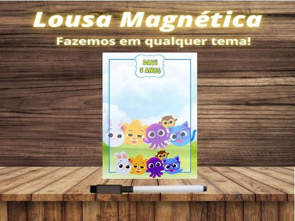 Lousa Magnética Bolofofos com Embalagem