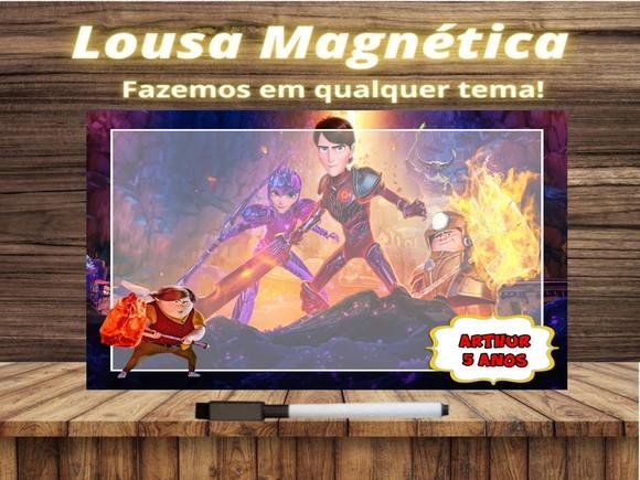 Lousa Magnética Caçadores de Trolls com Embalagem