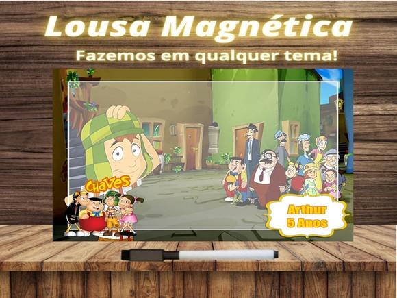 Lousa Magnética Chaves com Embalagem