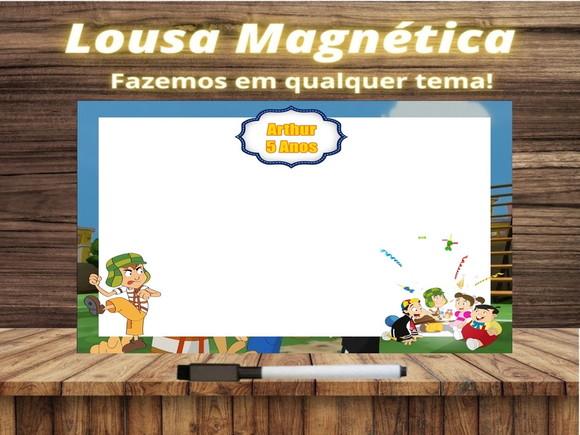 Lousa Magnética Chaves com Embalagem