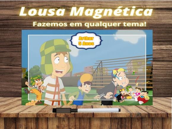 Lousa Magnética Chaves com Embalagem