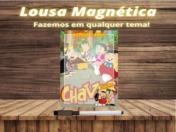 Lousa Magnética Chaves com Embalagem