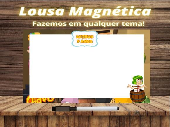 Lousa Magnética Chaves com Embalagem