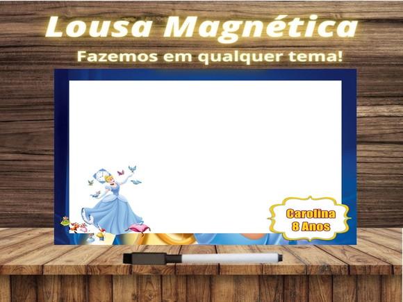 Lousa Magnética Cinderela com Embalagem