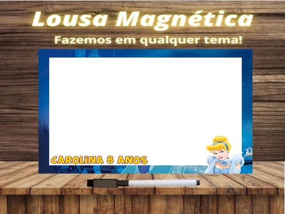 Lousa Magnética Cinderela com Embalagem