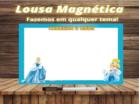 Lousa Magnética Cinderela com Embalagem
