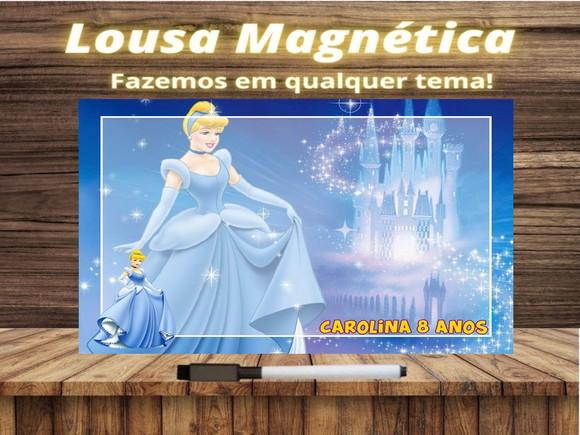 Lousa Magnética Cinderela com Embalagem