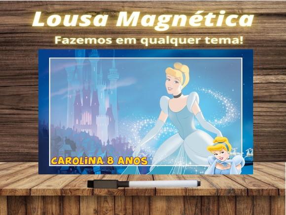 Lousa Magnética Cinderela com Embalagem