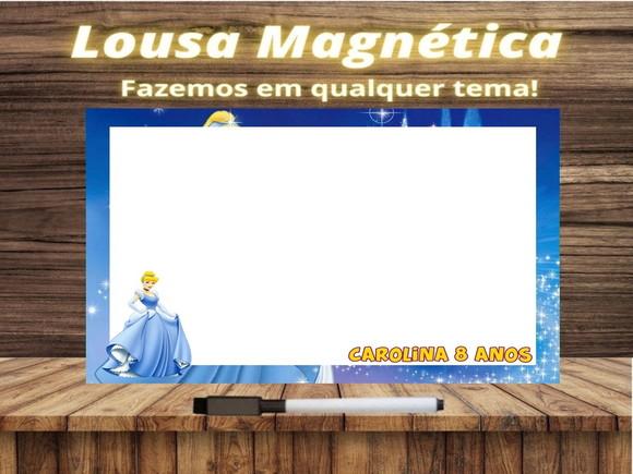 Lousa Magnética Cinderela com Embalagem