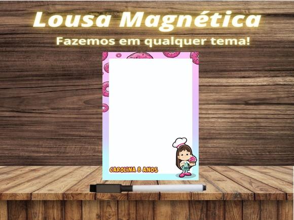 Lousa Magnética Confeitaria com Embalagem