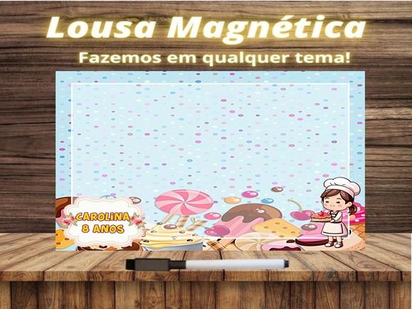 Lousa Magnética Confeitaria com Embalagem