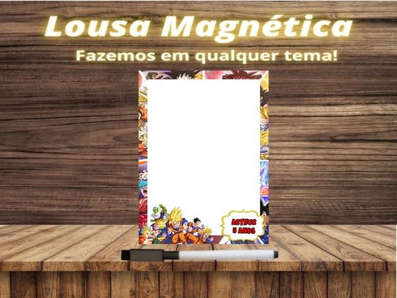 Lousa Magnética Dragon Ball Z com Embalagem