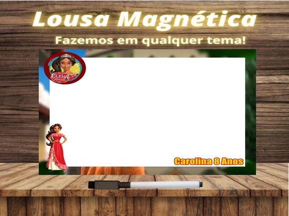 Lousa Magnética Elena de Avalor com Embalagem