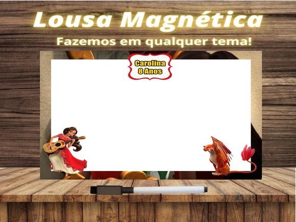 Lousa Magnética Elena de Avalor com Embalagem