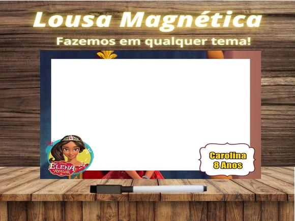 Lousa Magnética Elena de Avalor com Embalagem
