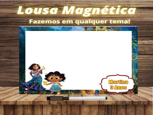 Lousa Magnética Encanto com Embalagem