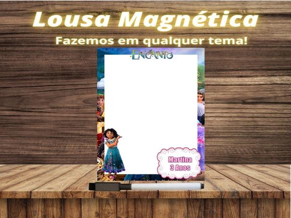 Lousa Magnética Encanto com Embalagem