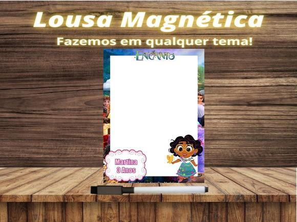 Lousa Magnética Encanto com Embalagem