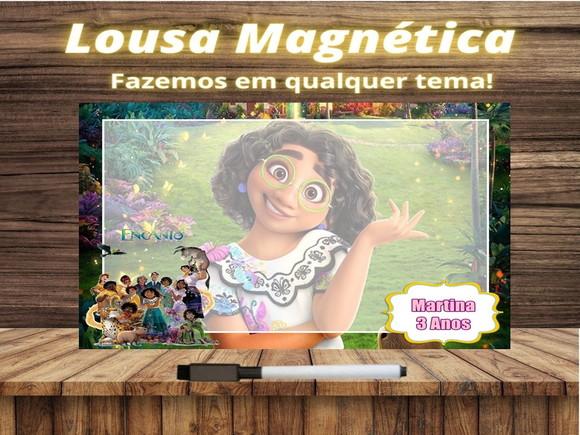 Lousa Magnética Encanto com Embalagem