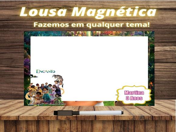 Lousa Magnética Encanto com Embalagem