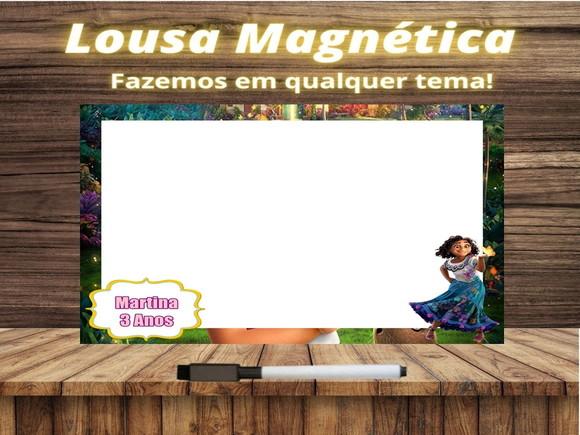 Lousa Magnética Encanto com Embalagem