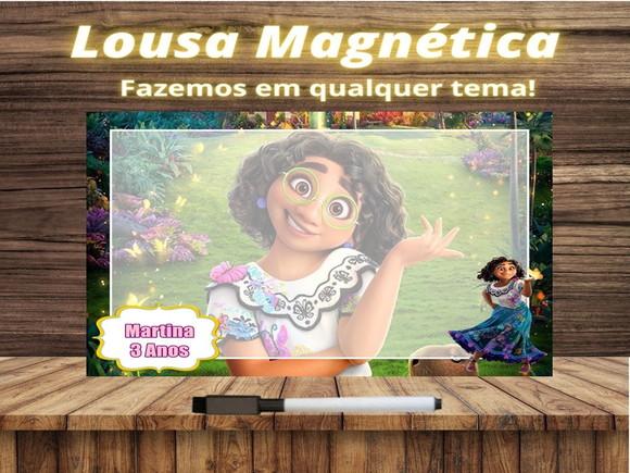 Lousa Magnética Encanto com Embalagem
