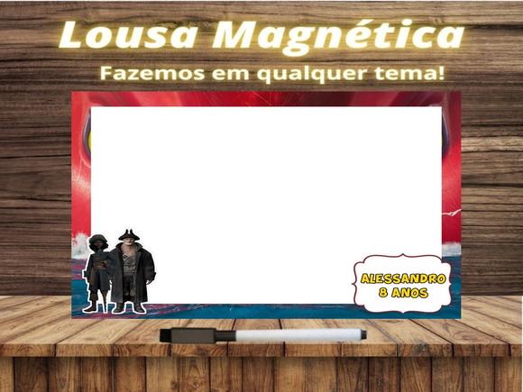 Lousa Magnética Fera do Mar com Embalagem