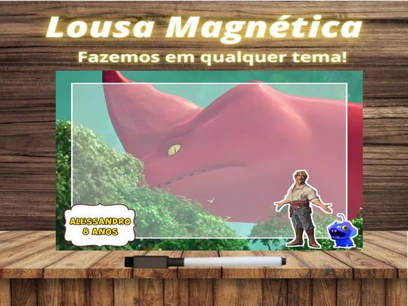 Lousa Magnética Fera do Mar com Embalagem
