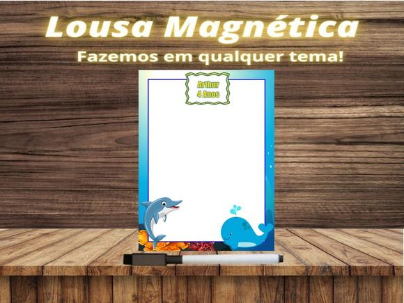 Lousa Magnética Fundo do Mar com Embalagem